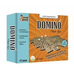 JOGO DOMINÓ MADEIRA 28PÇS 3114